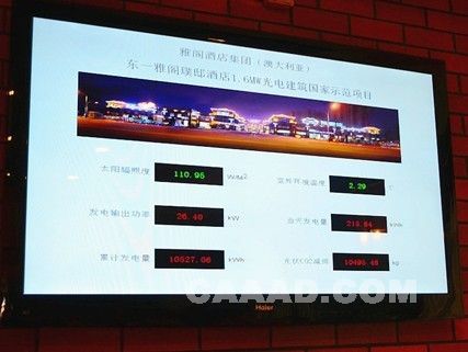 图为光伏发电量实时监控 图为光伏发电量实时监控