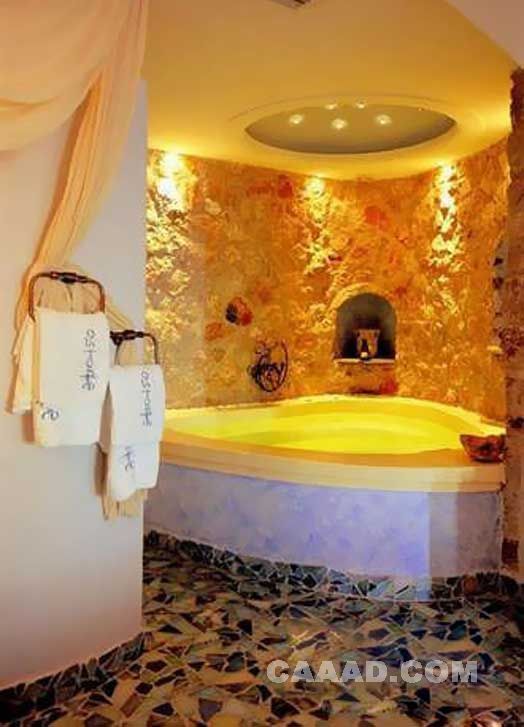 希腊圣托里尼岛Astarte酒店设计欣赏:梦幻水晶