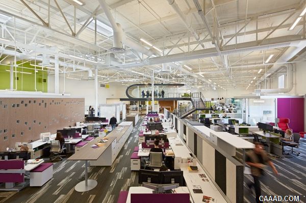 办公室或工作室的空间设计可以如何生动有意思？