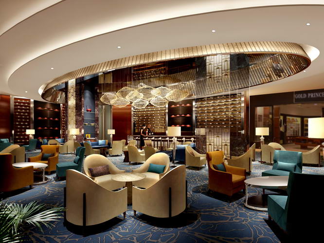 沈阳龙之梦大酒店-大堂吧效果图