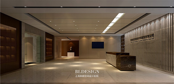 郑州专业办公室设计公司-寰亚投资担保办公室装修设计方案效果图